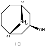 exo-9-Azabicyclo[3.3.1]nonan-3-ol hydrochloride 구조식 이미지