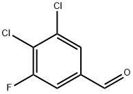 3,4-Dichloro-5-fluorobenzaldehyde Structure