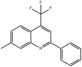 7-Methyl-2-phenyl-4-trifluoroMethyl-quinoline Structure