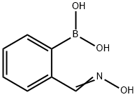 (E)-(2-((hydroxyiMino)Methyl)phenyl)boronic acid Structure