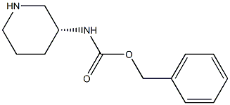 3-AMino-R-(-)-CBZ-piperidine 구조식 이미지