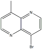 4-broMo-8-Methyl-1,5-naphthyridine Structure