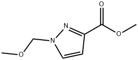 Methyl 1-(MethoxyMethyl)-1H-pyrazole-3-carboxylate Structure