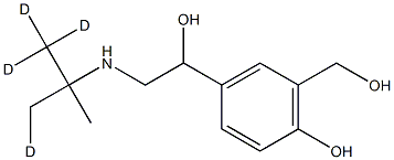 Albuterol-d4 Structure