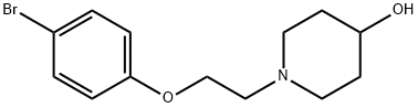 1-(2-(4-broMophenoxy)ethyl)piperidin-4-ol 구조식 이미지