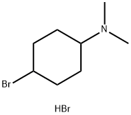 4-broMo-N,N-diMethylcyclohexanaMine hydrobroMide Structure