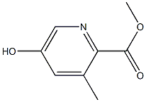 Methyl 5-hydroxy-3-Methylpicolinate 구조식 이미지