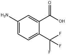5-amino-2-(trifluoromethyl)benzoic acid 구조식 이미지