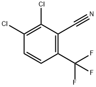 2,3-DICHLORO-6-(TRIFLUOROMETHYL)BENZONITRILE Structure