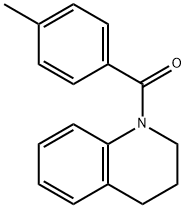 1-(4-methylbenzoyl)-1,2,3,4-tetrahydroquinoline 구조식 이미지