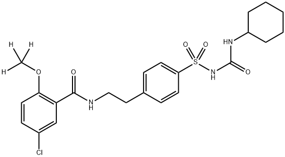 Glyburide-d3 Structure