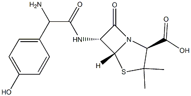 AMoxicillin IMpurity G Structure