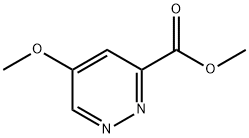 Methyl 5-Methoxypyridazine-3-carboxylate Structure