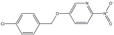 5-(4-Chloro-benzyloxy)-2-nitro-pyridine 구조식 이미지