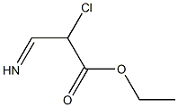 ethyl 2-chloro-3-iMinopropanoate 구조식 이미지