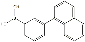 3-(1-Naphthyl)phenylboronic acid 구조식 이미지