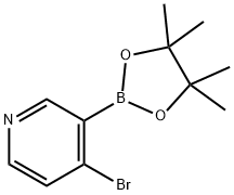 4-BroMopyridine-3-boronic acid pinacol ester 구조식 이미지