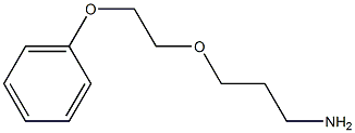 3-phenoxyethoxypropylaMine 구조식 이미지