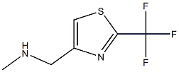 N-Methyl-1-[2-(trifluoroMethyl)thiazol-4-yl]MethanaMine Structure