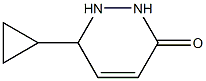 6-Cyclopropyl-1,6-dihydro-2H-pyridazin-3-one 구조식 이미지