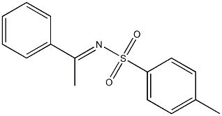 (E)-4-Methyl-N-(1-phenyl ethylidene)benzenesulfonaMide 구조식 이미지