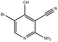 2-AMino-5-broMo-4-oxo-1,4-dihydro-pyridine-3-carbonitrile 구조식 이미지