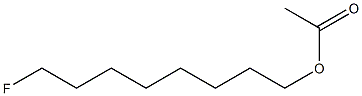 8-fluoro-1-octanol acetate 구조식 이미지