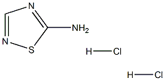 1,2,4-Thiadiazol-5-aMine dihydrochloride 구조식 이미지