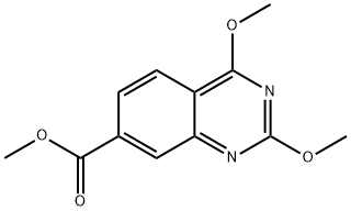 Methyl 2,4-diMethoxyquinazoline-7-carboxylate Structure