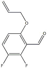 6-(allyloxy)-2,3-difluorobenzaldehyde Structure