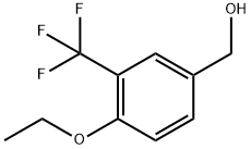 4-Ethoxy-3-(trifluoroMethyl)benzyl alcohol, 97% 구조식 이미지