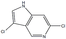 3,6-dichloro-1H-pyrrolo[3,2-c]pyridine 구조식 이미지