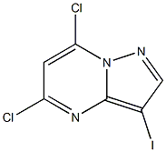 5,7-dichloro-3-iodopyrazolo[1,5-a]pyriMidine Structure