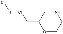 2-(chloroMethyl)Morpholine hydrochloride 구조식 이미지