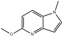 5-Methoxy-1-Methyl-1H-pyrrolo[3,2-b]pyridine Structure