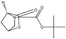 (1S)-tert-butyl 6-oxo-5-oxa-2-aza-bicyclo[2.2.1]heptane-2-carboxylate Structure