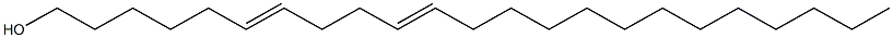 (6E,10E)-tricosa-6,10-dien-1-ol Structure