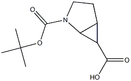 2-(tert-butoxycarbonyl)-2-azabicyclo[3.1.0]hexane-6-carboxylic acid Structure
