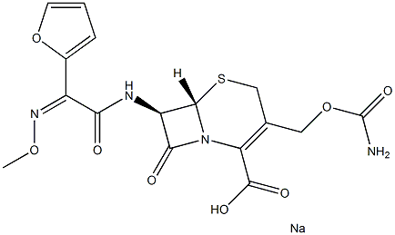 CefuroxiMe sodiuM iMpurity B Structure