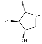 (3S,4S,5S)-4-aMino-5-Methylpyrrolidin-3-ol Structure