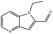 1-ethyl-1H-pyrrolo[3,2-b]pyridine-2-carbaldehyde Structure