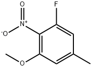 1-Fluoro-3-Methoxy-5-Methyl-2-nitrobenzene 구조식 이미지