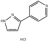 4-(1H-Pyrazol-3-Yl)Pyridine Hydrochloride Structure