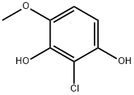 2-chloro-4-Methoxybenzene-1,3-diol Structure