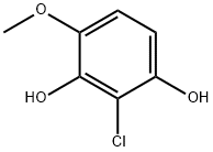 2-chloro-4-Methoxybenzene-1,3-diol 구조식 이미지