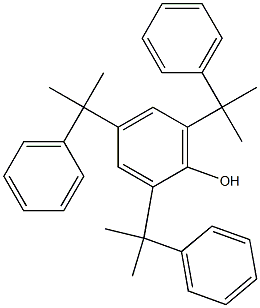 2,4,6-tri-cuMylphenol Structure