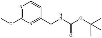 tert-Butyl ((2-MethoxypyriMidin-4-yl)Methyl)carbaMate Structure
