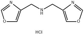 Bis(oxazol-4-ylMethyl)aMine hydrochloride Structure