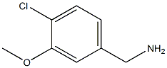 4-Chloro-3-Methoxybenzyl aMine Structure