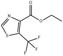 에틸5-(트리플루오로메틸)티아졸-4-카르복실레이트 구조식 이미지